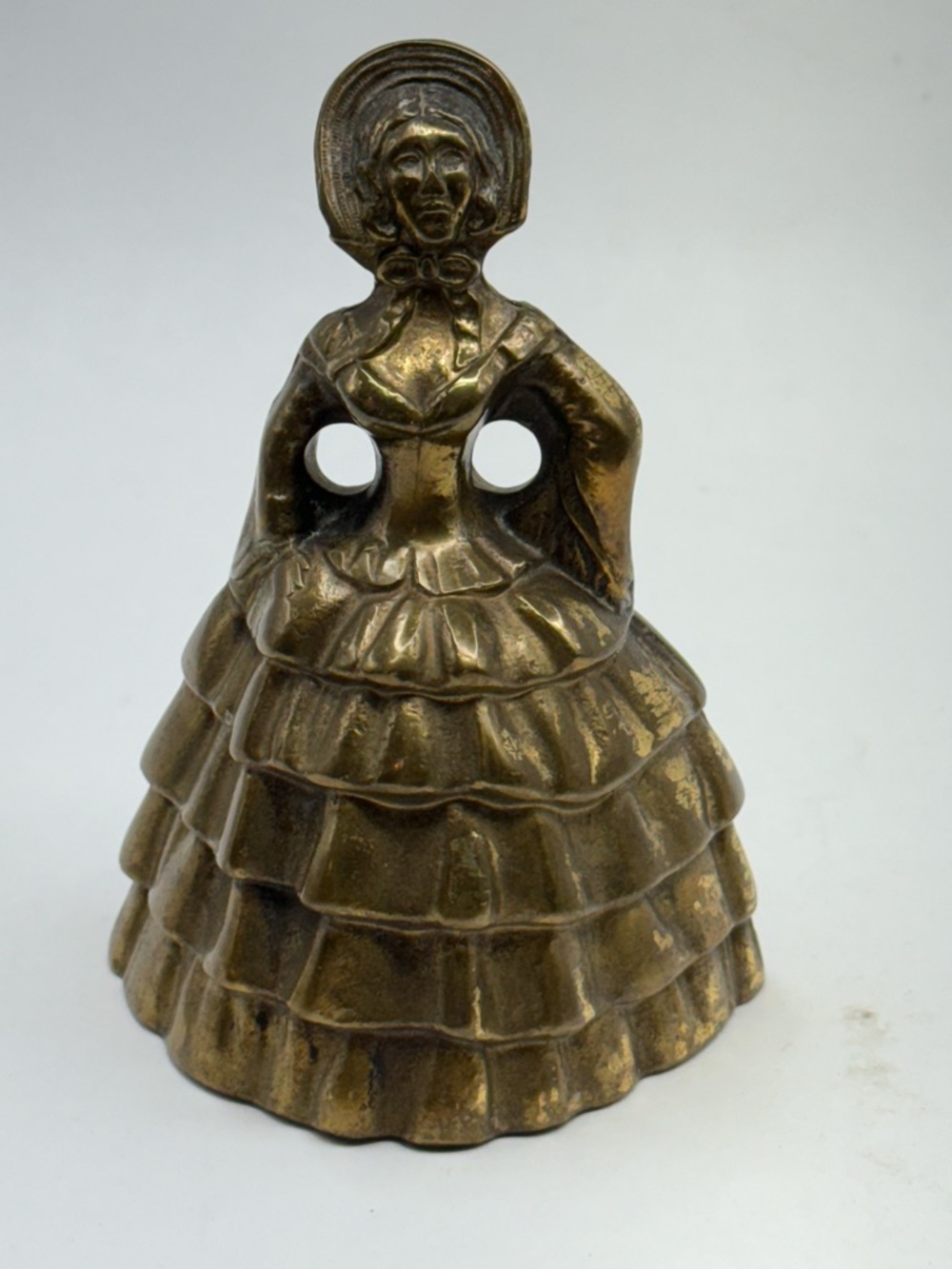 Brass Victorian Lady Bell